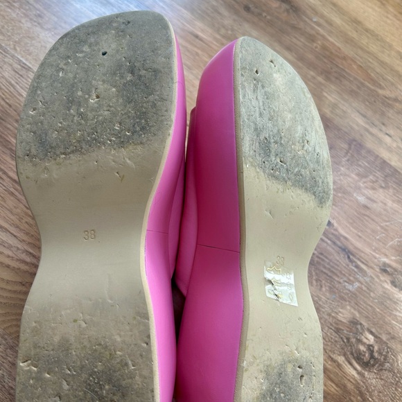 Maguire Vibrant Pink Mules - Picture 8 of 9